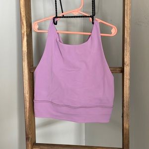 NWOT! High neck, long line, lululemon energy bra!
